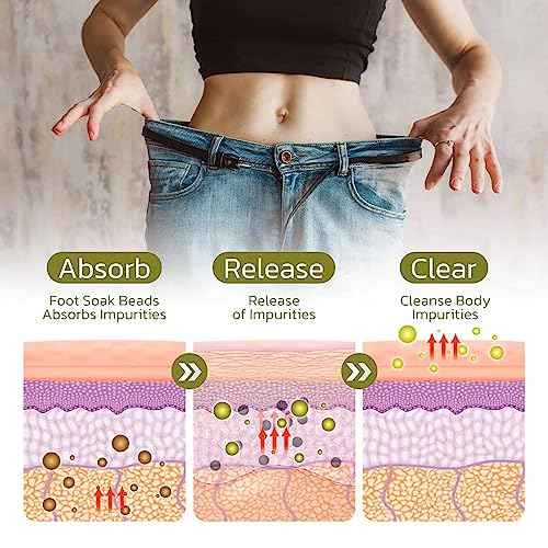 25Pcs Herbal Detox Cleansing Foot Soak Beads, Herbal Detox and Shaping Foot soak Beads Body Detox Foot Soak Natural Herbal Foot Massage Beads, Relaxing and Soothing Experience for Men and Women