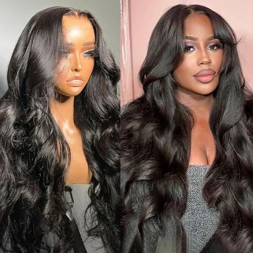 18 Inch Body Wave Wig: Human Hair, 5x5 HD Lace Closure, Glueless, 180% Density, Wig Lace Front, Ready to Wear