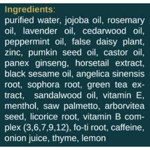 Hair Growth for Men and Women-27 All Natural Proven Ingredients Awaken Hibernating Cells/Roots-Stimulates and Nourishes the Scalp, Slows Loss and Gives You Fuller, Thicker Hair
