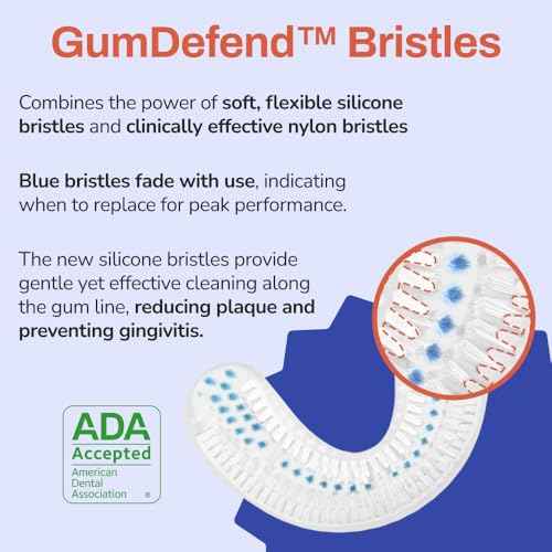 autobrush Double Sided Brush Head Replacement with Nylon bristles, ADA Accepted, Kids (Ages 3-5, Pack of 2)