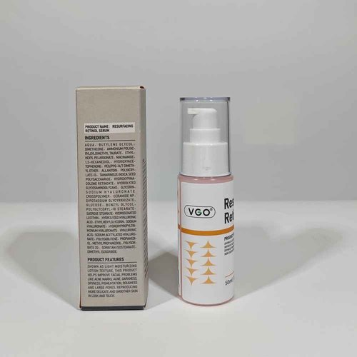 VGO Retinol Serum for Face - Anti-Aging & Hydration Powerhouse for a Firmer, Youthful Glow - Ideal for Acne-Prone & Oily Skin, Tightening & Moisturizing 50 ml / 1.69 Oz