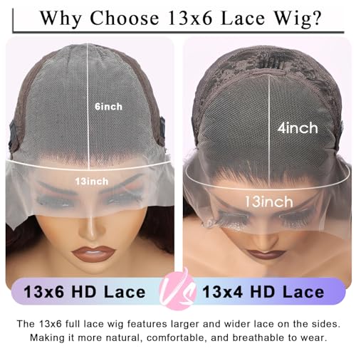 13X6 14inch 230%Density Natural Black Bob Wig Human Hair, Body Wave Wig Human Hair, Short Bob Lace Front Wigs Human Hair, Bob Wigs For Black Women, Pre Plucked With Baby Hair HD Transparent Lace