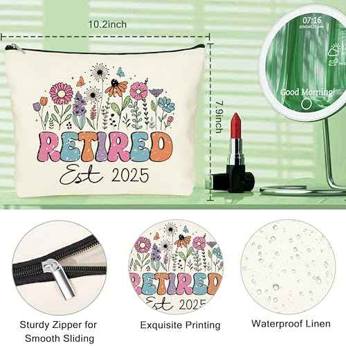 Retirement Gift for Woman, 2025 Cool Retired Gifts for Teacher Nurse Boss Coworker Best Friend, Unique Retirement Gifts for Women, Retired Gift Ideas Christmas Gifts