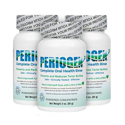 Periogen Oral Rinse (Hint of Mint) 3-PK - The Only Product in The World Clinically Proven to Reduce Dental Tartar Buidup