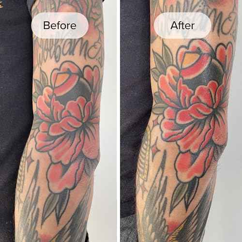 Enhance Tattoo Balm Stick-Tattoo Aftercare Brightener & Moisturizer, Clean, Color Enhancement, Fragrance-Free (.2oz)