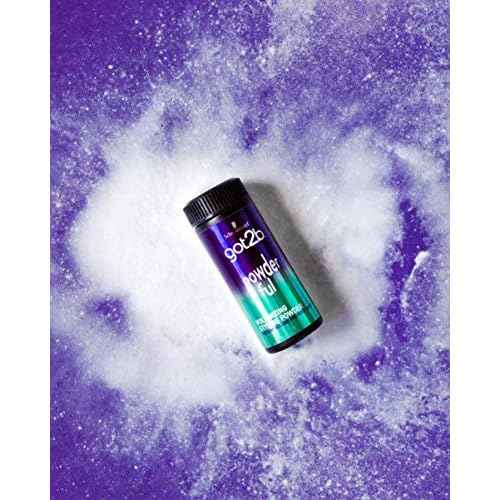 Got2B Schwarzkopf Powder'ful Unisex Root Hair Styling Powder, For Instant Volume and Root Boost, Vegan, 10g
