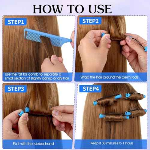 20 Pcs Small Perm Rods Perm Rollers For Short Hair Curling Rods Long Perm Rods For Long Hair Perm Rods For Short Small Plastic Hair Perming Rods And Rollers Curling Perm Rod Medium For Long Hairs