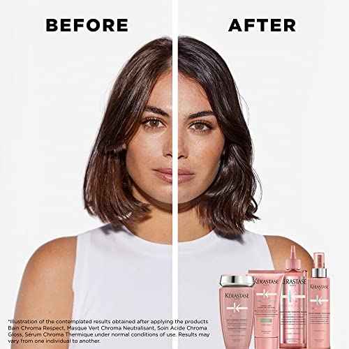 Kerastase Chroma Absolu Hair Serum For Color-Treated Hair - Moisturizes With Anti-Frizz and Heat Protection