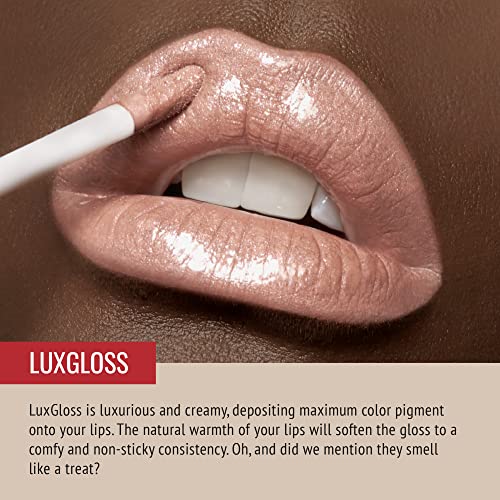 Runway Rogue LuxGloss Lip Gloss Trio, High-Pigment Shimmer Lip Gloss Set, (¡®Photo Filter¡¯, ¡®Catwalk¡¯, ¡®Strike a Pose¡¯)