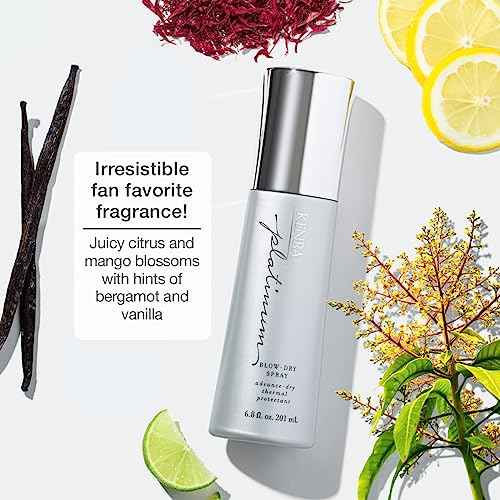 Platinum Blow-Dry Spray | Time-Saving Heat Protectant | Detangles, Smooths, and Softens | Eliminates Frizz & Resists Humidity | Medium To Coarse Hair
