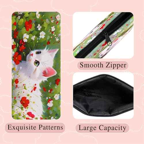 Makeup Organizer Small, Cosmetic Zipper Bag for Purse Mini, Cute Traveling Accessories Pouch for Women Thanksgiving Christmas Gifts (NR9756)