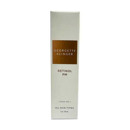 Georgette Klinger Retinol PM - Anti-Aging Exfoliating Serum: Deeply Penetrating, Hydrating, and Non-Drying Vitamin-Rich Formula with Vitamin E, Targets Fine Lines and Wrinkles - 1 oz
