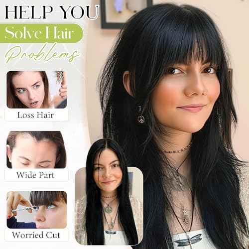Bangs Hair Clip in Bangs, French Light Blonde Mix Bleach Blonde Fake Bangs Hair Clip on Bangs for Women Fringe with Temples Hairpieces Faux Bangs for Daily Wear