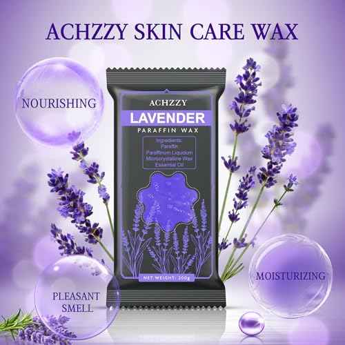 Natural Paraffin Wax Refills, 12-Pack Paraffin Wax Blocks of Lavender Scent for Paraffin Bath, Paraffin Wax for Hand and Feet for Deep Hydration, Moisturizing and Nourish(Lavender)