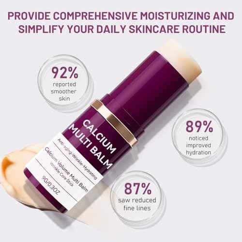 Cemenrete Calcium Multi Balm, Korean Collagen Moisturing Stick,Calcium Volume Multi Balm, Wrinkle Core Stick, cemenrete calcium multi balm anti-aging, sagging, wrinkles (Pack of 1)