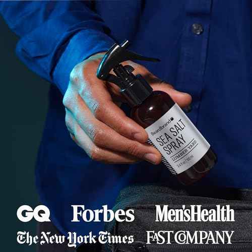 Sea Salt Spray for Men ? Hair Texture Spray Adds Instant Volume, For Lightweight Natural Textured Look, Lumber Yard Scent, Achieve Effortless Style & All-Day Hold