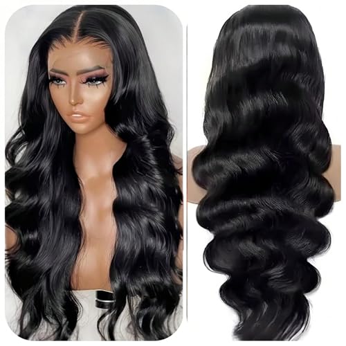 22 Inch Glueless Wigs Human Hair Pre Plucked Pre Cut for Beginner friendly HD Lace Body Wave Lace Wigs Human Hair 180% Density 3 Seconds to Wear Glueless Wigs