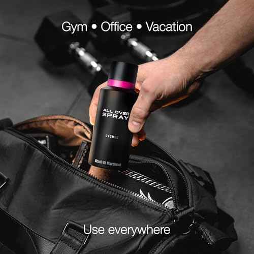 ATYAB AL MARSHOUD Lychee All Over Perfume Body Spray (125mL) - Unisex, Luxurious, Long-Lasting (Up to 24 Hours), Versatile Body Mist Fragrance for Men and Women