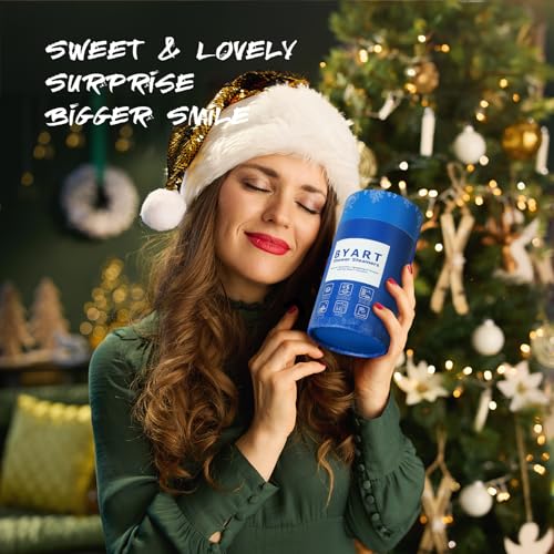 Shower Steamers Aromatherapy - Christmas Gifts for Women, 8 Pack Pure Essential Oil Shower Bombs for Home Spa, Stress Relief, Body&Soul Relaxing Bath Bombs, Stocking Stuffer for Girls, Blue