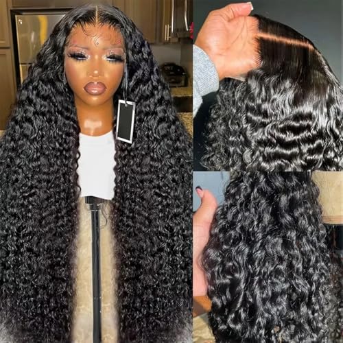 20 Inch Deep Wave Lace Front Wigs Human Hair Wig for Woman 13x4 Hd Deep Curly Lace Frontal Wig Pre Plucked With Baby Hair
