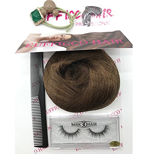 Real Human Hair Lace Clip In Hair Extensions Thick Ends 20inch 120g Color Chocolate Brown Remy Hair Extensions