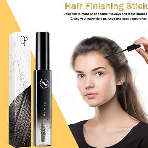 5 Pcs Hair Wax Stick for Flyaways Edge Control Slick - Styling Tools Includes , Finishing , Comb, Gel for Fly Away for Women
