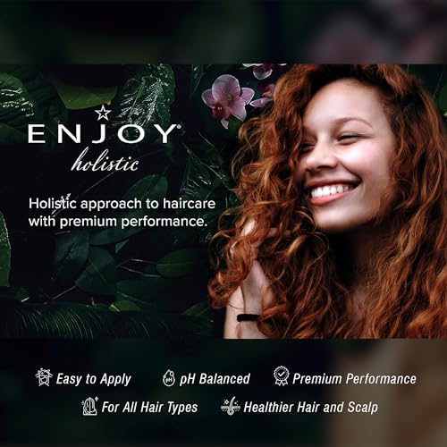 Enjoy Hair Care Holistic Volume Conditioner, pH 3.5-4.5, Hair Conditioner For Damaged Hair, Conditioner Curly Hair Products - 33 Fl Oz