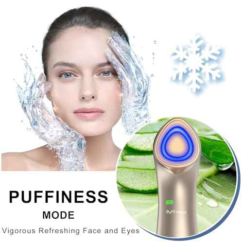 Lefay Face Skin Tightening Machine - Radio Frequency Anti-Aging Device Microcurrent Face Massager Lifting, Firming, Toning, Wrinkles Reduction De-Puffiness for Facial and Neck