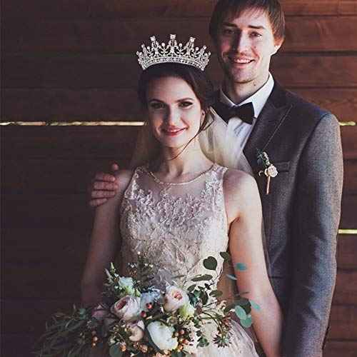 NODG Silver Tiaras and Crowns - Women's Hair Accessories for Wedding, Prom, Bridal Party, Halloween, Christmas