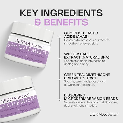 DERMAdoctor - Physical Chemistry Facial Microdermabrasion + Multiacid Chemical Peel (50 ml)