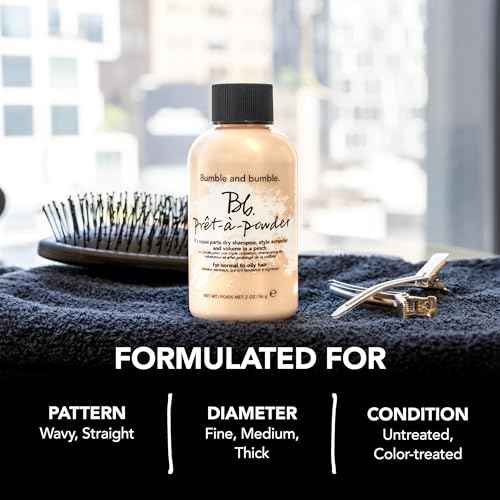 Bumble and bumble. Pr?t-?-powder Dry Shampoo Powder | Adds Volume, Texture + Absorbs Oil | Non-Aerosol | Wavy + Straight