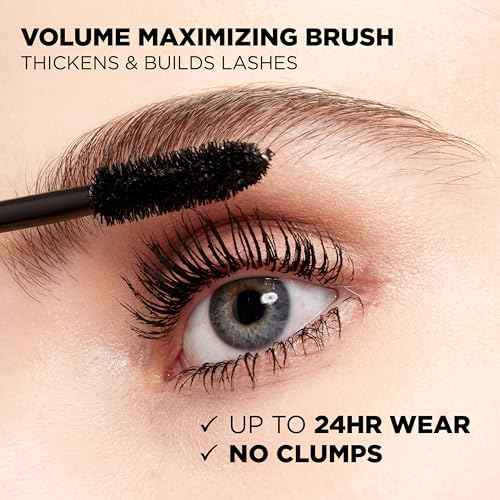L¡¯Oreal Paris Makeup Voluminous Original Volume Building Mascara, Carbon Black, 0.26 Fl Oz