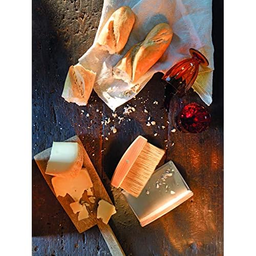 REDECKER Oiled Beechwood Table Sweeping Set, 6-1/4 x 4-1/4-Inches - Dust Pan Brush Set