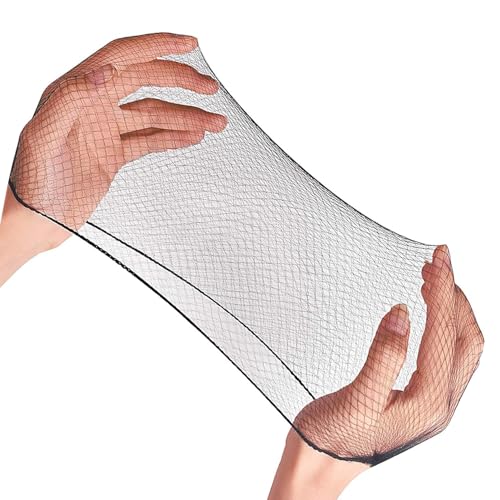 1000pcs 22" invisible elastic hair nets. For food service, ballet, sleeping & wigs.