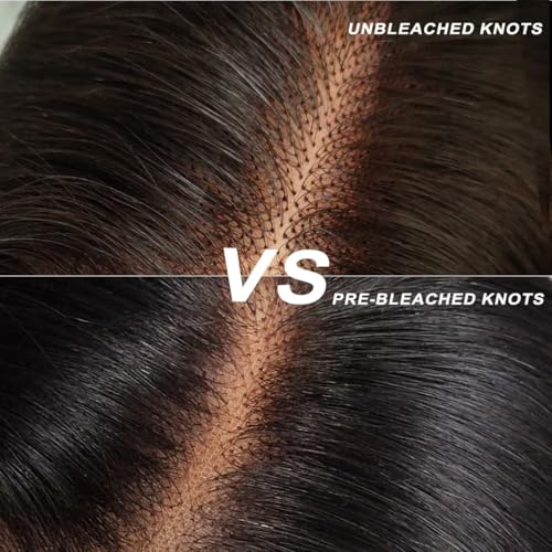 Glueless Bob Wig Human Hair Pre Plucked Pre Cut Bleached Knots Wear and Go Glueless Lace Front Wigs Human Hair Afro Kinky Curly 6x4 HD Lace Closure Bob Wigs for Women 200% Density 10 Inch