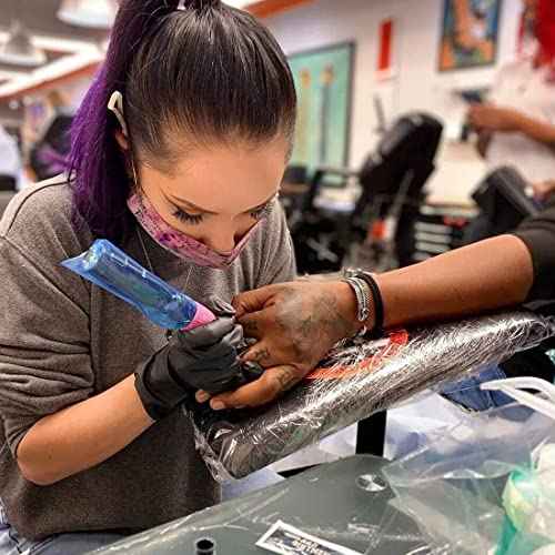Mast Tour Cordless Tattoo Pen Machine Kit, Professional Rotary Cartridges Tattoo Gun, Replacement Tattoo Battery Power Supply QP-001