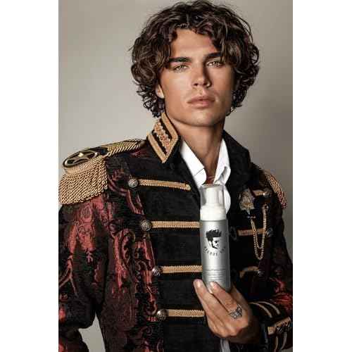Avenue Man Sculpting Foam for Men - 7 Oz - Frizz Control & Firm Hold Hair Mousse for Men - Styling Hair Products - Men¡¯s Mousse for Hair Styling with No Crunch, Clean Texture & Long-Lasting Lift