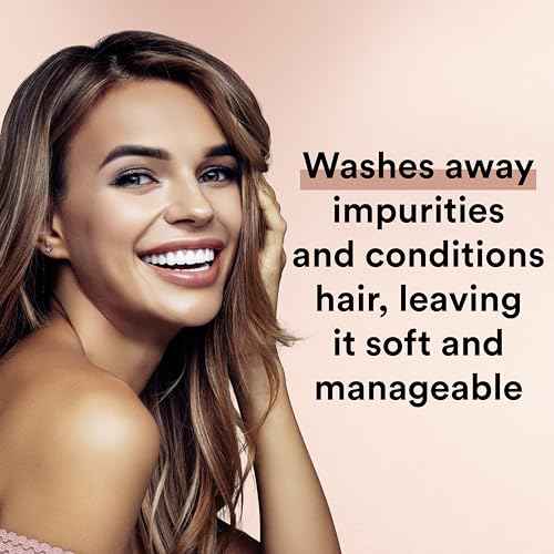 Suave 2 in 1 Shampoo and Conditioner with Micellar Infusion, cleansing and conditoning For All Hair Types, 28 oz Pack of 4