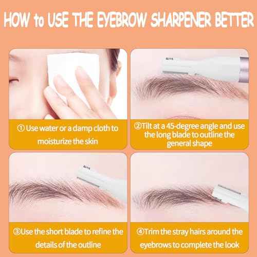 2025 Rechargeable Nose and Ear Hair Trimmer for Women Men ? Painless Facial and Eyebrow Hair Remover, Dual-Edge Blades, IPX7 Waterproof, Compact and Portable Electric Clipper