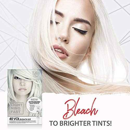 Punky Intrabond¢â 40 Vol Bleach Kit, Fast Bleaching Action for Brighter Hair