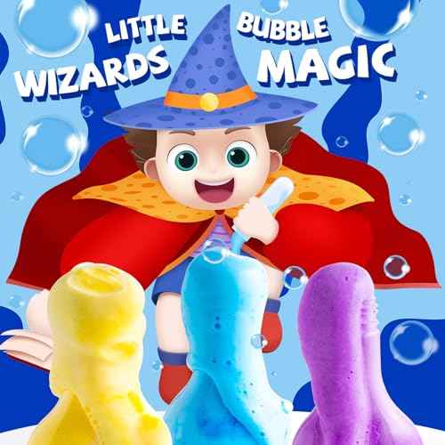 Kids Bath Bomb Potions, 6 Pack Non-Toxic Fizzy Bubble Bath Explosions, Colorful Burst Bath Potions for Kids, Scientific & Magical Bath Time Buddy, Fun & Educational Bubble Bath for Kids