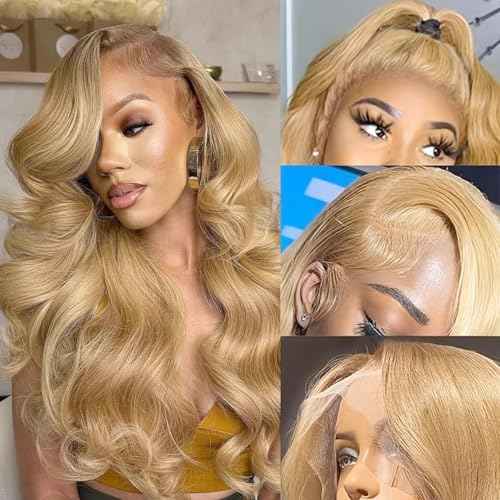 KRN 613 Blonde Lace Closure, 0.11mm Ultra-thin Invisible Skinlike 5x5 HD Closure 12A Grade Easy to Dyed Straight Virgin Human Hair 18 Inch