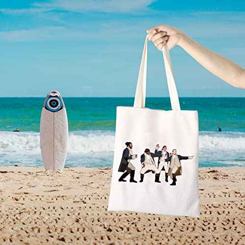 GJTIM Musical Gift Musical Theatre Makeup Bag Theatre Accessory Zipper Pouch for Musical Fans (HamMusical Tote)