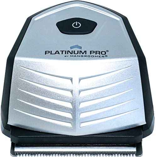 MANGROOMER - PLATINUM PRO New Self-Haircut Kit and Advanced Hair Clippers with Lithium Max Battery, 9 Length Guards and Included Bonus Storage Case, 2 Piece Set