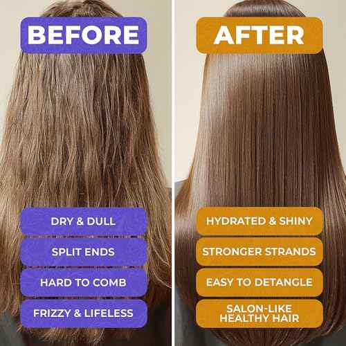 VAO Deep Conditioning Hair Mask for Damaged Hair ? Intensive Hydrating Hair Treatment with Argan Oil, Shea Butter, Keratin, Hyaluronic Acid ? Deep Conditioner for All Hair Types ? 11.8 Fl Oz