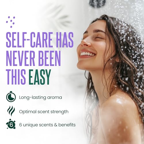Cleverfy Shower Steamers Aromatherapy ? Stocking Stuffers for Teen Girls, Women and Wife ? Christmas Gifts for Teens and Women ? White Elephant Gifts for Adults ? 18 Tablets