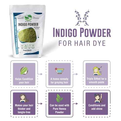 200 Grams INDIGO POWDER For Hair Dye/Color - The Henna Guys