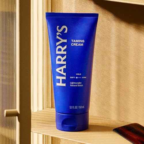 Harry's Taming Hair Cream for Men with Soft Hold and Natural Finish - 5.1 fl oz - PACKAGING MAY VARY
