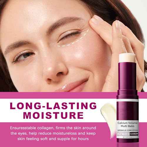 Vitaliq Anti Wrinkle Calcium Balm, Stick,Wrinkle Core Stick with Calcium,Intensive Repair Moisturizing Cream£¨2pcs)