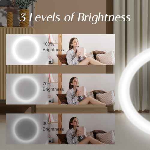 Compact Mirror with Light, 1X/3X Magnification LED Pocket Mirror with USB Data Cable,Mini Mirror for Purse, Pocket,Travel and Present (Pink)